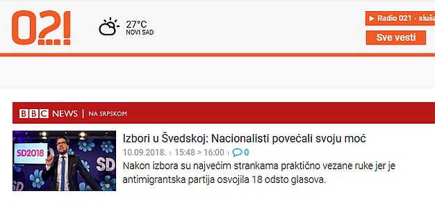 Portal 021 zvanični regionalni partner BBC-a