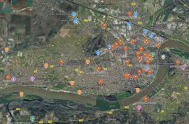 MAPA: Poznato kojih 30 raskrsnica će biti blokirano sutra u Novom Sadu