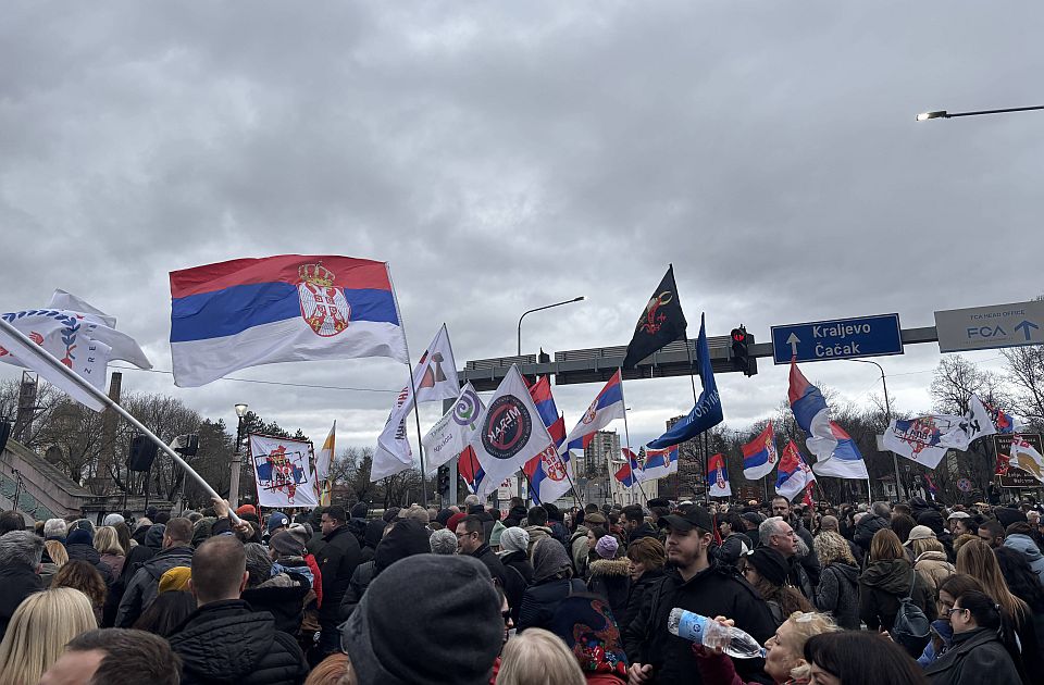 VIDEO: Održan studentski protest u Orašcu 
