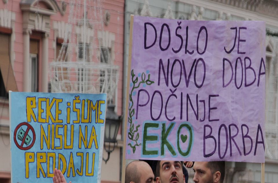 Protest ekoloških organizacija u Beogradu: Traže moratorijum na sve ugovore o istraživanju i rudarenju