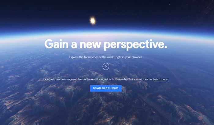 Novi izgled Google Earth, nove opacije i 3D putovanja