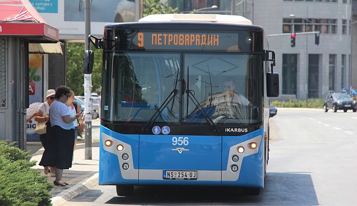 Prevoz autobusima GSP-a za vreme Exita