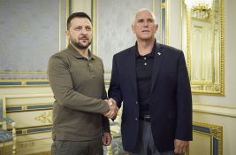 Iznenadna poseta: Majk Pens došao u Ukrajinu, sastanak sa Zelenskim