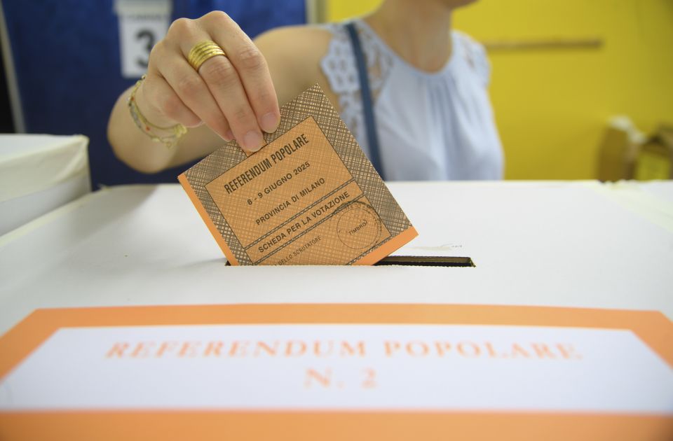 Italijanski referendum o državljanstvu i zaštiti na radu propao zbog male izlaznosti