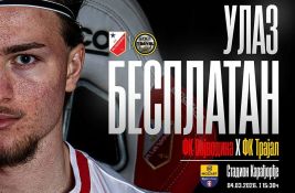 Besplatan ulaz na utakmicu Vojvodine i Trajala u Kupu Srbije