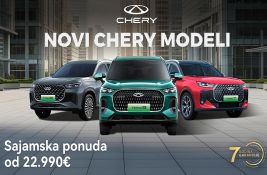 CHERY predstavio nove modele automobila i ponudio sajamske popuste