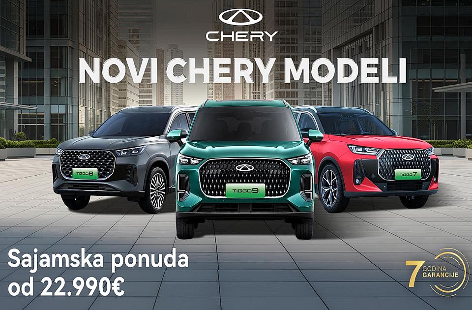 CHERY predstavio nove modele automobila i ponudio sajamske popuste