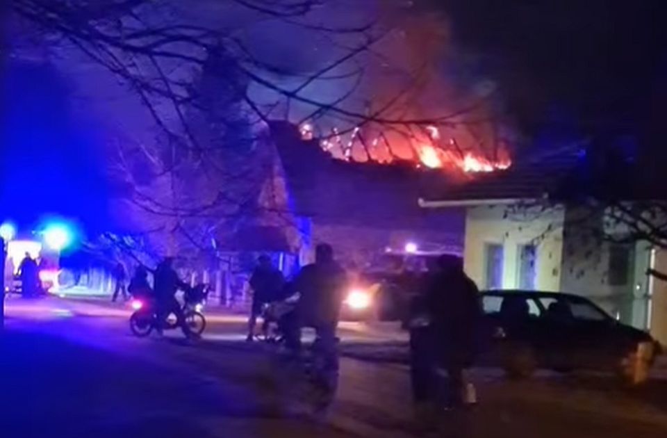 VIDEO: Izgoreo deo kuće u Kulpinu