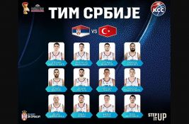 Alimpijević odabrao 12 košarkaša za mečeve protiv Turske
