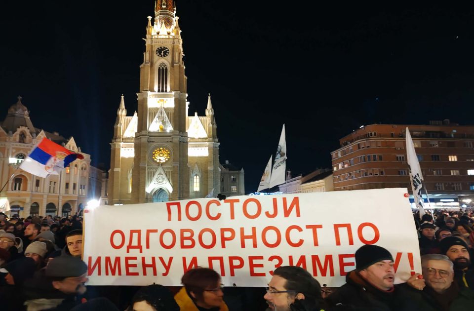 Protesti širom Srbije: Podrška Novom Sadu i profesorki Kleut