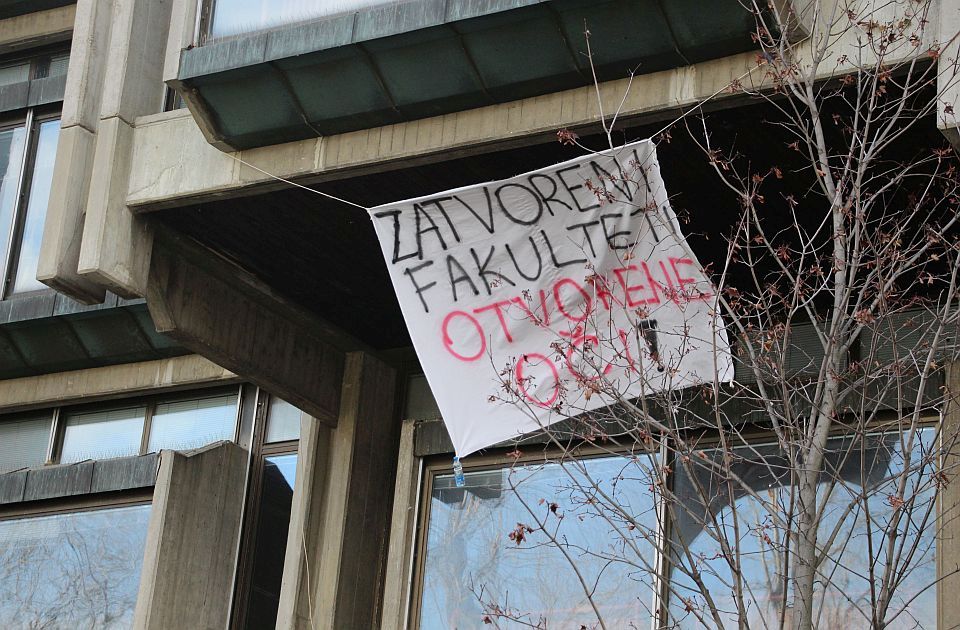 Studenti u blokadi u Beogradu danas obeležavaju godinu dana od postavljanja zahteva