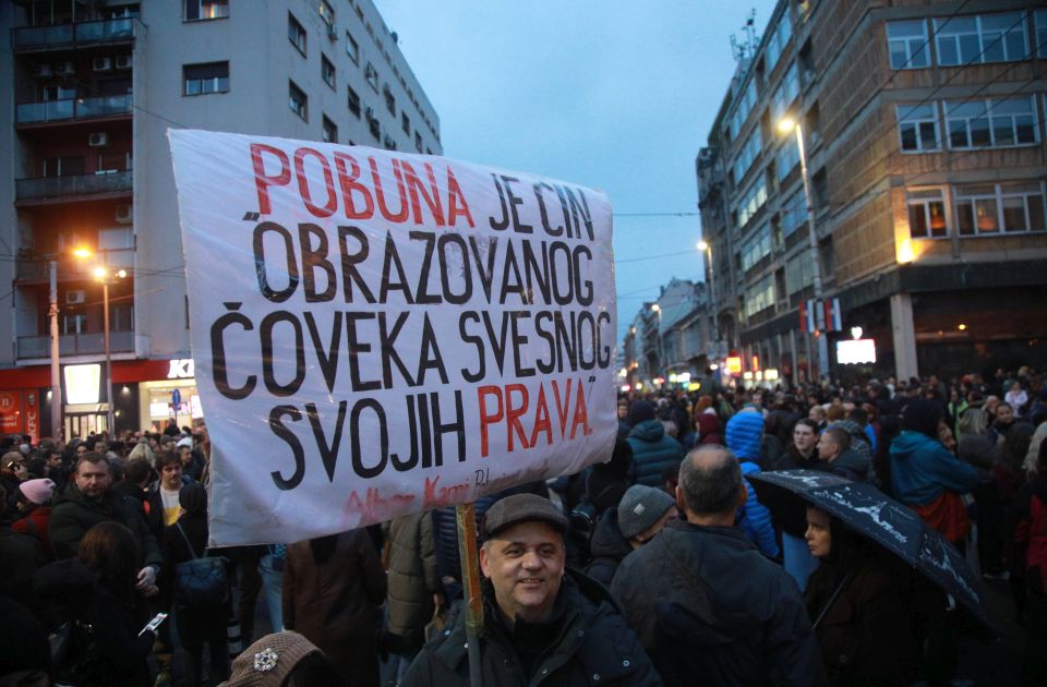 VIDEO: Matica srpska otkazala koncert Katarine Jovanović zbog pesme koju je pevala na protestu