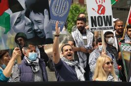 VIDEO Protest Palestinaca koji žive u Srbiji: Ljudi u Gazi žive u najvećem zatvoru na svetu 