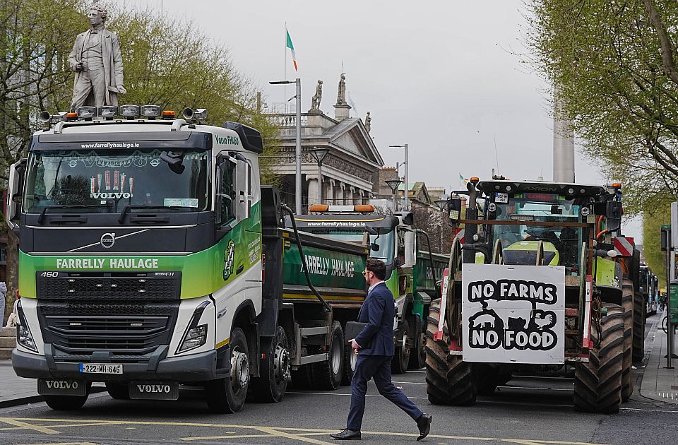 Protesti zbog visokih cena goriva širom Irske