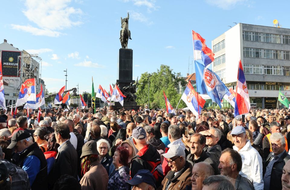 Objavljena prva procena koliko je ljudi prisustvovalo Vučićevom govoru u Nišu