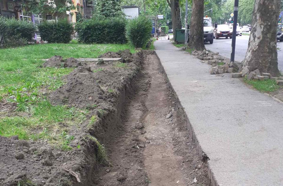 Počeli radovi na poslednjoj deonici biciklističkih staza u Futoškoj ulici