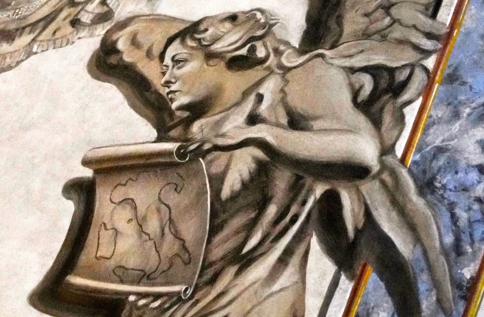 Lik Đorđe Meloni izbrisan sa freske nakon kontroverze oko restauracije: 