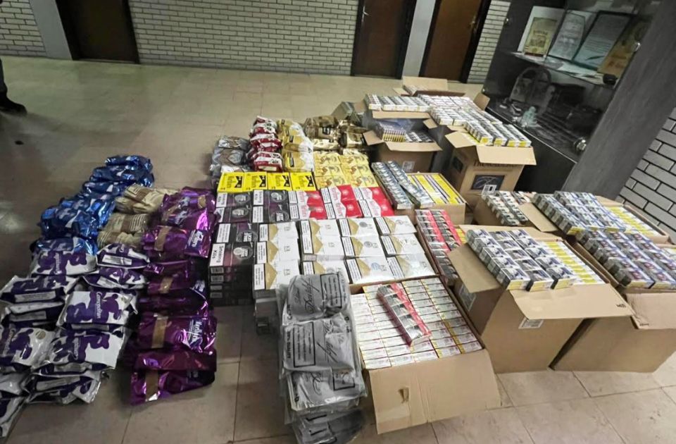 Vranjanac švercovao 800 boksova cigareta i 160 kg duvana: Krivična prijava u redovnom postupku