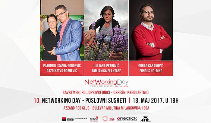 NetWorking Day: Savremeni poljoprivrednici, uspešni preduzetnici 18. maja