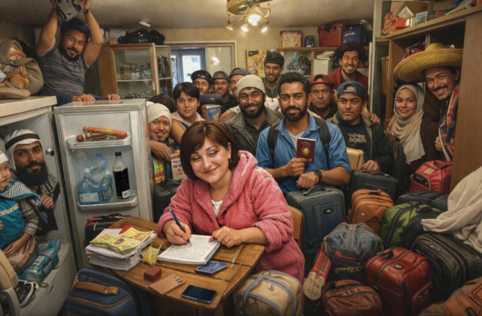 Registrovala 1.200 stranaca na jedan stan