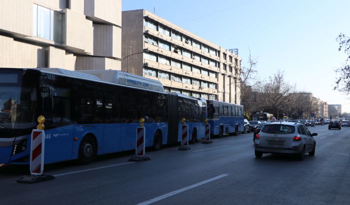 FOTO, VIDEO: Gužve u saobraćaju u centru Novog Sada zbog radova koji će trajati dve nedelje