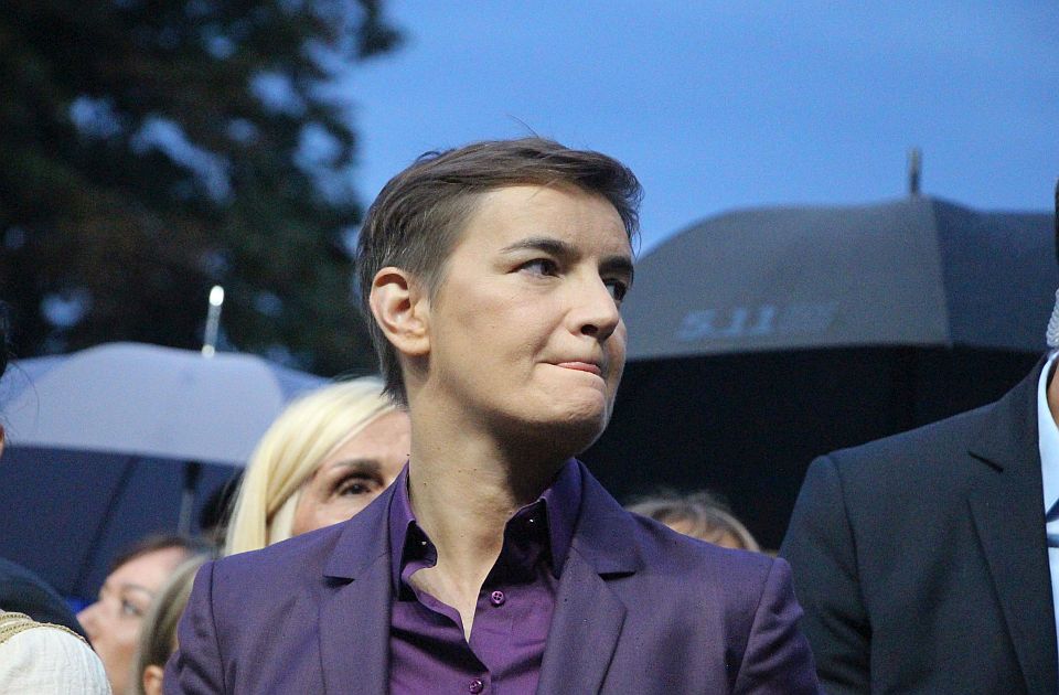Brnabić o skupu u Novom Sadu: Dobro je da je prošao mirno, 