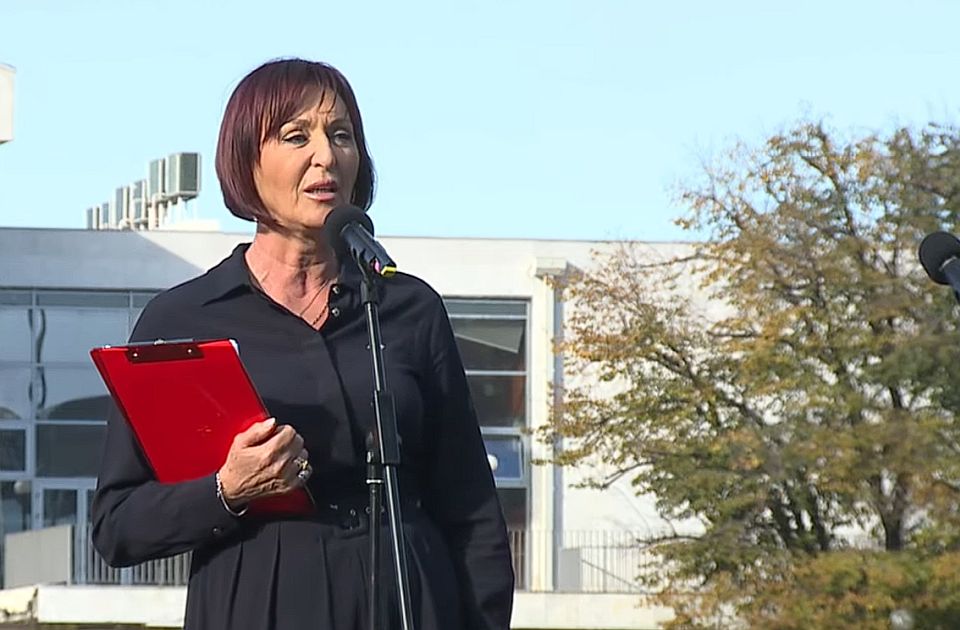 Jasmina Paunović u Novom Sadu: Nemamo pravo da mirno gledamo propast naše zemlje Jasmina Paunović u Novom Sadu: Nemamo pravo da mirno gledamo propast naše zemlje