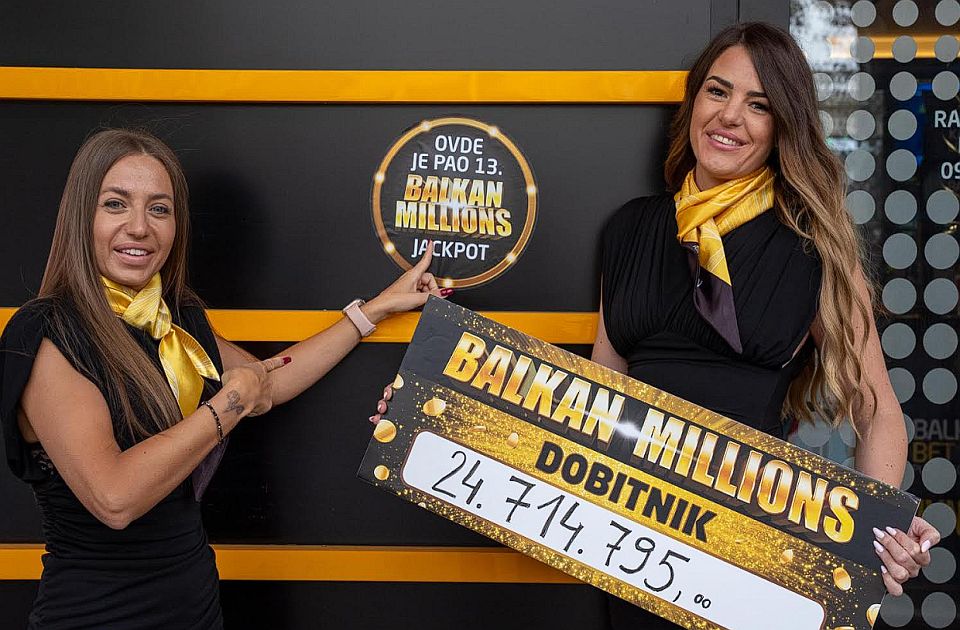 Beograđanin osvojio džekpot od 24,7 miliona u Balkan Betu