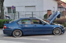 FOTO Potera na Salajci: Divljao BMW-om, bežao od policije i oštetio više vozila