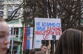 FOTO: Studenti iz Novog Pazara nastavili šetnju iz Kosjerića