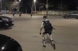 VIDEO: U Varšavi robot jurio čopor divljih svinja 