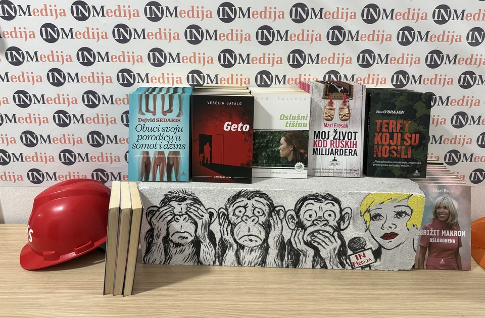 IN Medija: Knjiga na poklon za donaciju za plaćanje SLAPP tužbi
