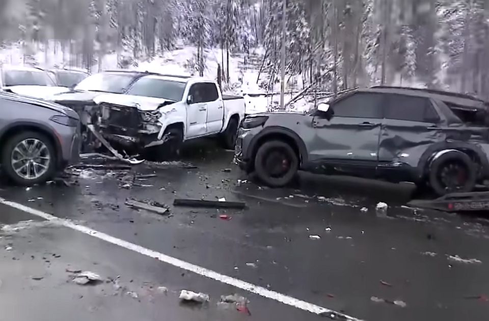 VIDEO: Lančani sudar 75 vozila u Koloradu, povređeno 19 osoba
