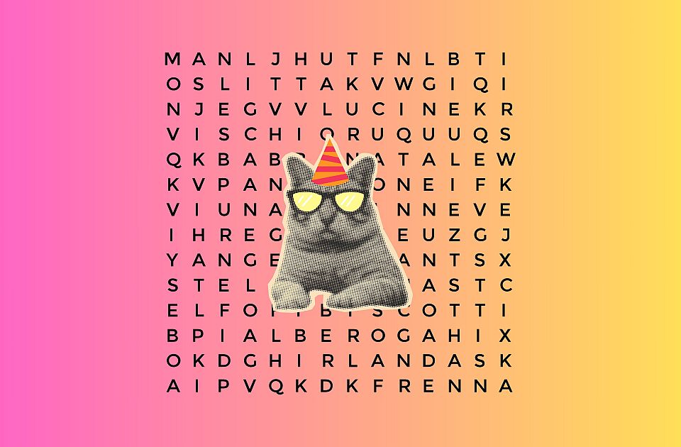 PRONAĐI REČ: Zapevajmo