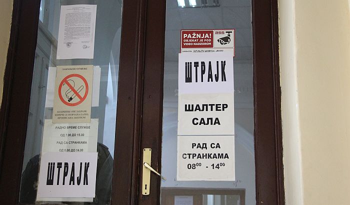 Nastavak štrajka u Republičkom geodetskom zavodu, odbijen predlog Vlade Srbije