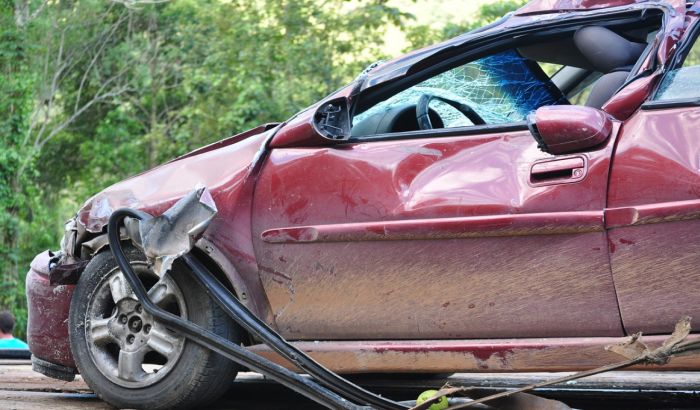 Saobraćajna nesreća kod Gornjeg Milanovca, poginuo vozač automobila
