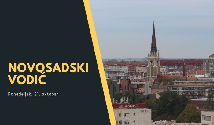 Danas u Novom Sadu - ponedeljak, 21. oktobar