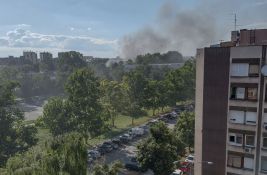 Požar u Omladinskog pokreta, gorele garaže