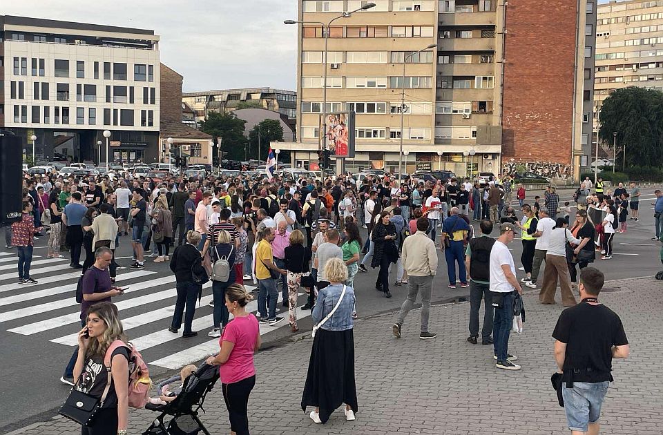 Večeras novi protest "Srbija protiv nasilja" i u Kragujevcu