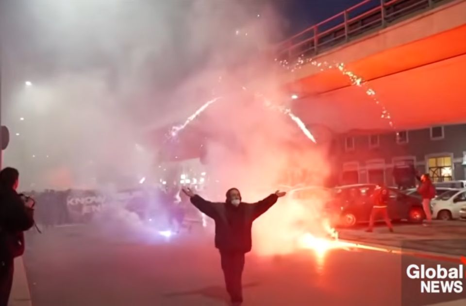 VIDEO: Sukobi na protestu protiv održavanja ZOI u Milanu