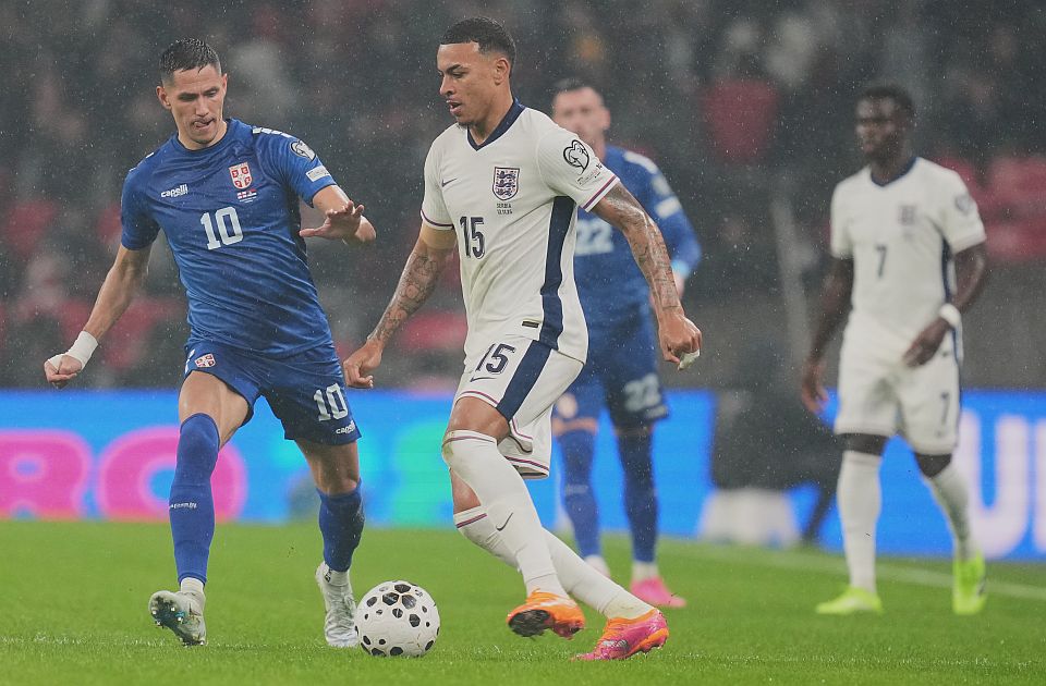 Fudbaleri Srbije izgubili od Engleske