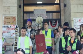 Studenti niškog Univerziteta u blokadi: Saopštenje MUP-a je pokušaj zastrašivanja građana