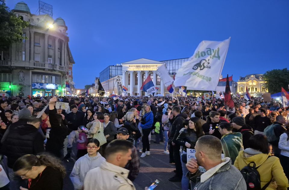 FOTO, VIDEO Studentski protest 