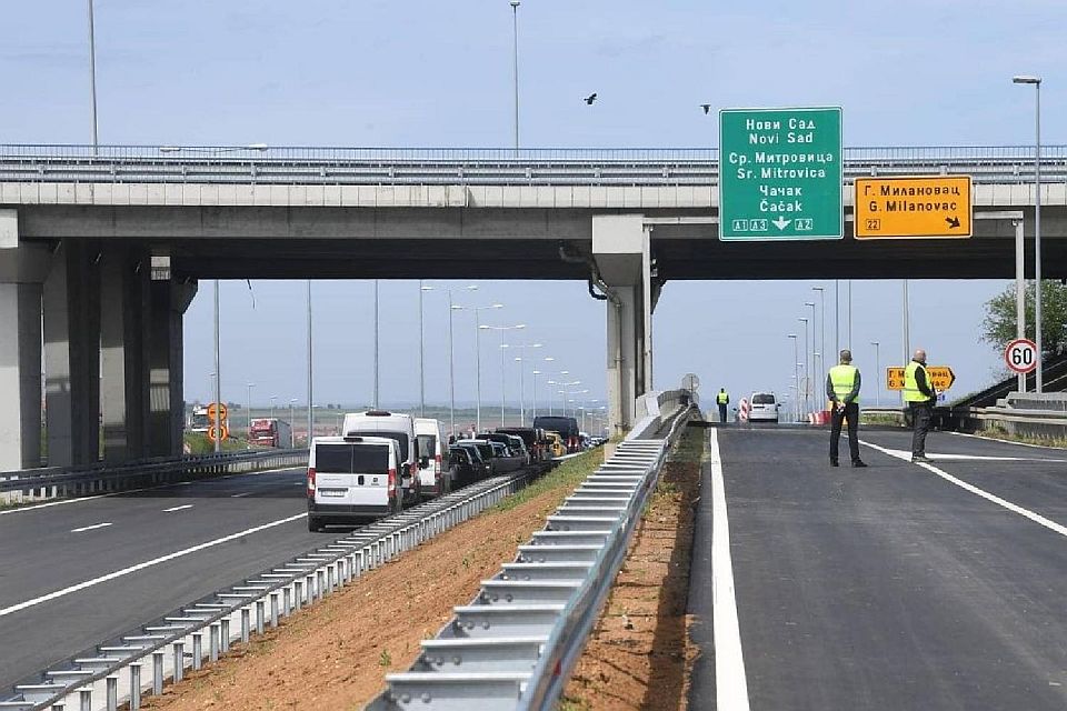 FOTO: U saobraćaj pušteno još 7,7 kilometara obilaznice oko Beograda