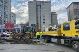 Nastavljaju se radovi kod Promenade: Ulica Narodnog fronta od srede ponovo prohodna