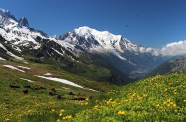 Monblan sve niži usled topljenja leda