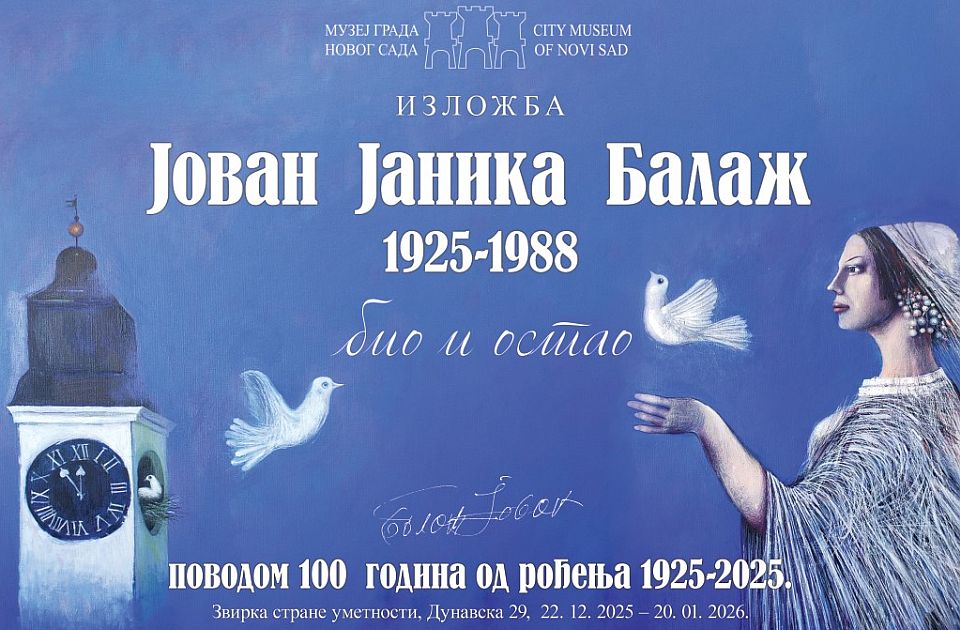 Izložba u Muzeju Novog Sada povodom 100 godina od rođenja Janike Balaža