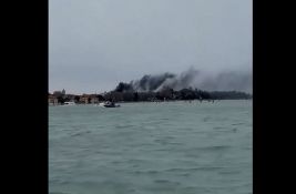 VIDEO: Požar u paviljonu Srbije na Bijenalu u Veneciji, nema povređenih