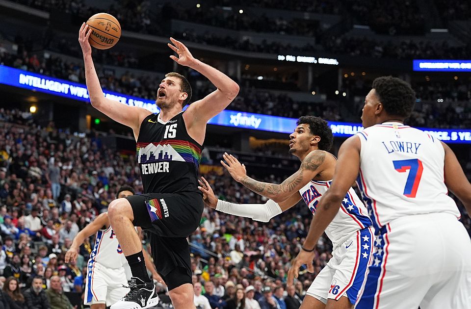 VIDEO: Denver savladao Filadelfiju, Jokić upisao osam poena