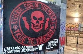 U Beogradu oslikan mural ruskoj paravojnoj formaciji Vagner